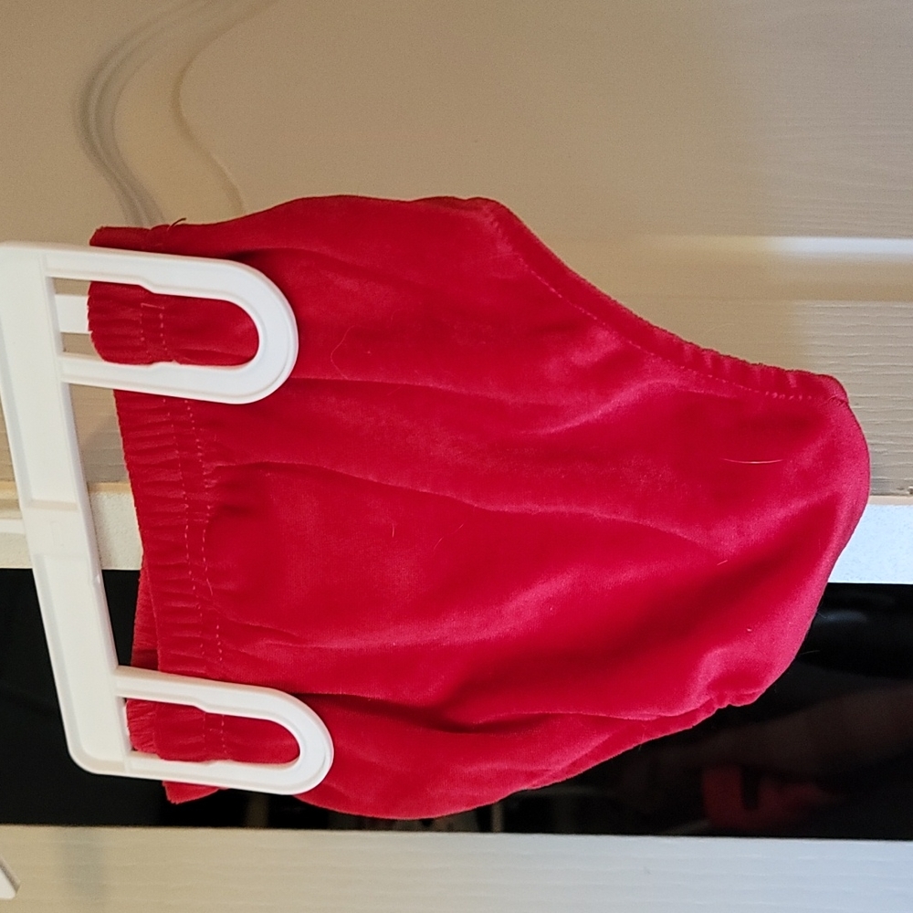Red girls holiday dress with matching diaper cover 18 months - Picture 5 of 7